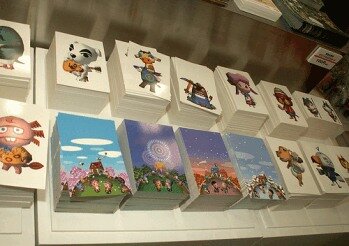 Galería de Arte de Animal Crossing - Tarjetas