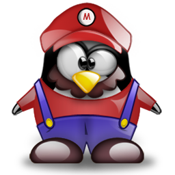 Mario Tux: Mascota de WiiLi