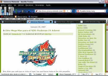 Tema Mega Man 2 para Mozilla Firefox