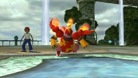 Combate en Pokémon Battle Revolution (Wii)