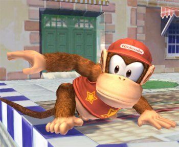Diddy Kong, Newcomer en Super Smash Bros. Brawl (Wii)