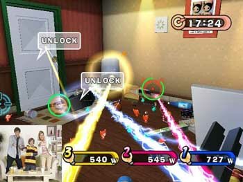 Elebits (Wii), modo para cuatro jugadores