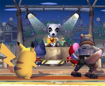 K.K. Slider en Concierto en Super Smash Bros. Brawl