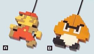 Ratones estilo Mario y Goomba para PC