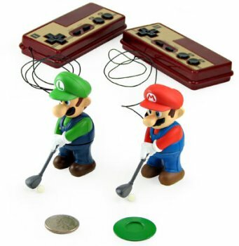 Mini Golfing Mario & Luigi