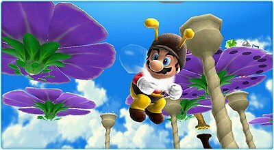 Super Mario Galaxy (Wii) - Traje de Abeja de Mario